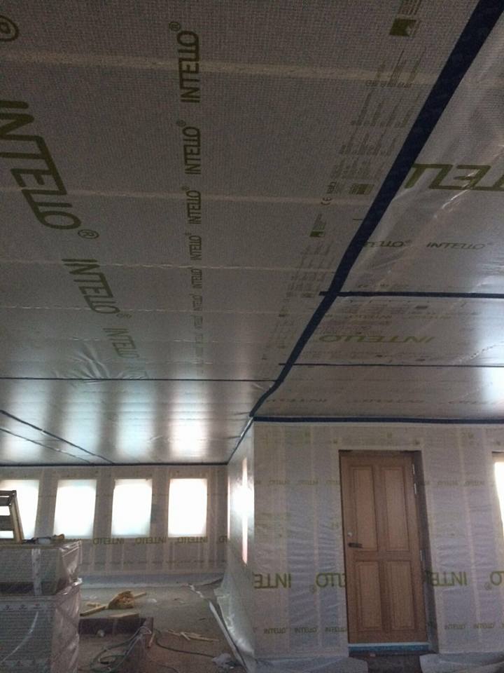 Interior of a property stripped back during renovation